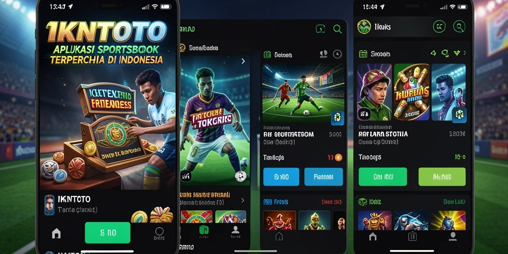 Tampilan gameplay aplikasi Sportsbook IKNTOTO yang menarik.