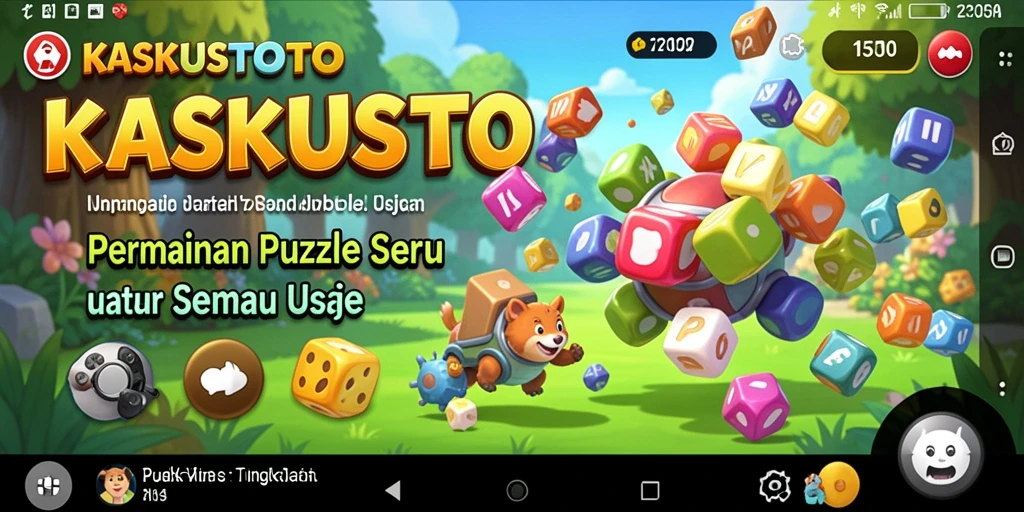 Gameplay seru dari KASKUSTOTO yang penuh tantangan puzzle.