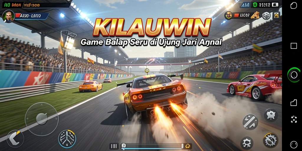 Tampilan gameplay KILAUWIN yang mendebarkan dan menantang.