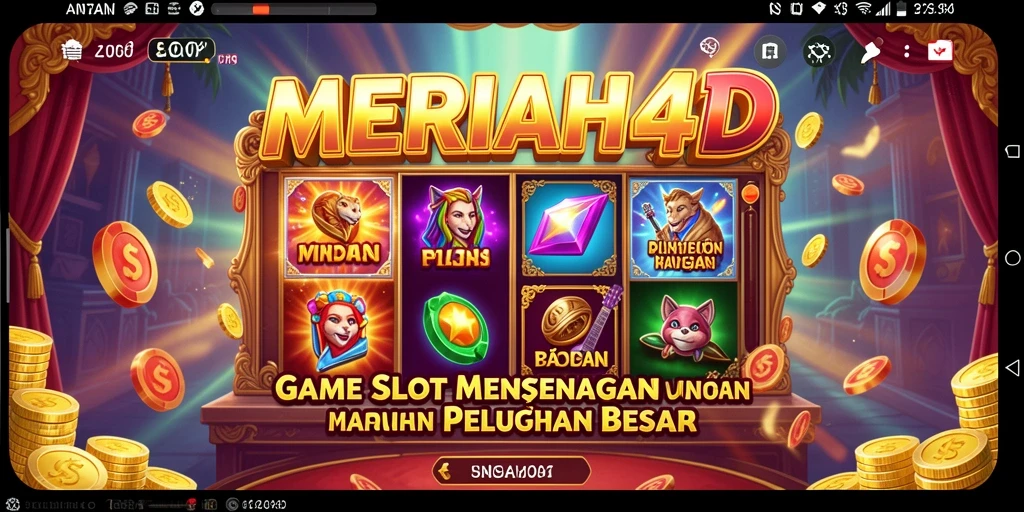 Tampilan gameplay Slot yang menarik dari MERIAH4D.
