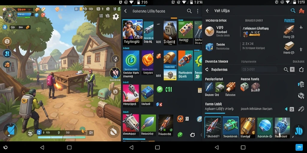 Screenshot utama V89 menunjukkan penggunaan antarmuka aplikasi Utility.