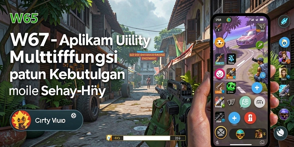 Tampilan antarmuka W67 yang menarik dan fungsional.